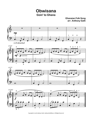 Obwisana (easy piano)