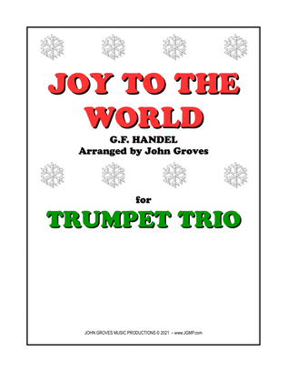 Book cover for Joy To The World - Trumpet Trio