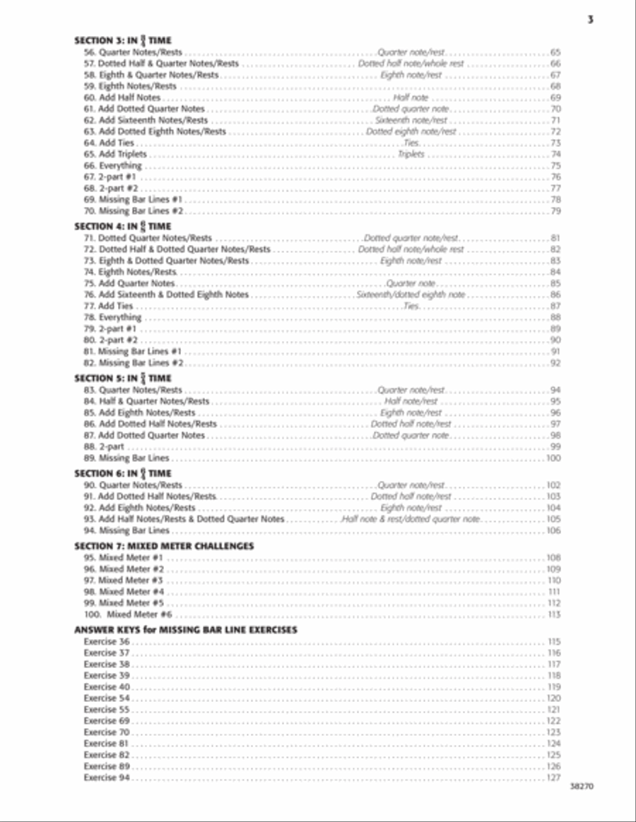 Rhythm Workshop Activity Books scores gallery preview page 9