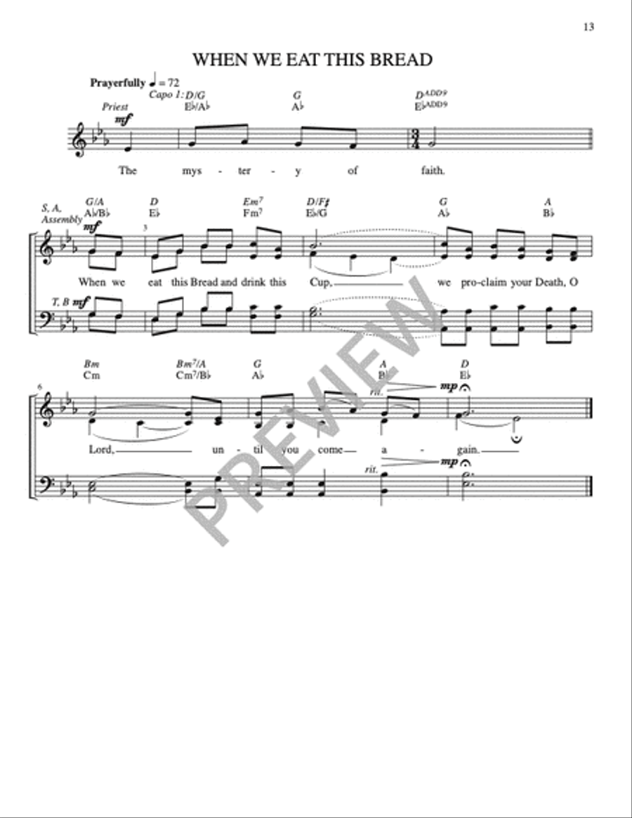 Missa de Lumine - Guitar edition Guitar scores gallery preview page 15