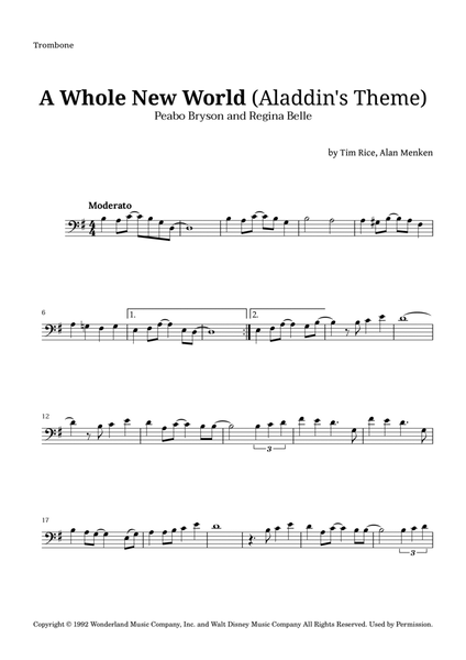 A Whole New World (aladdin's Theme) image number null