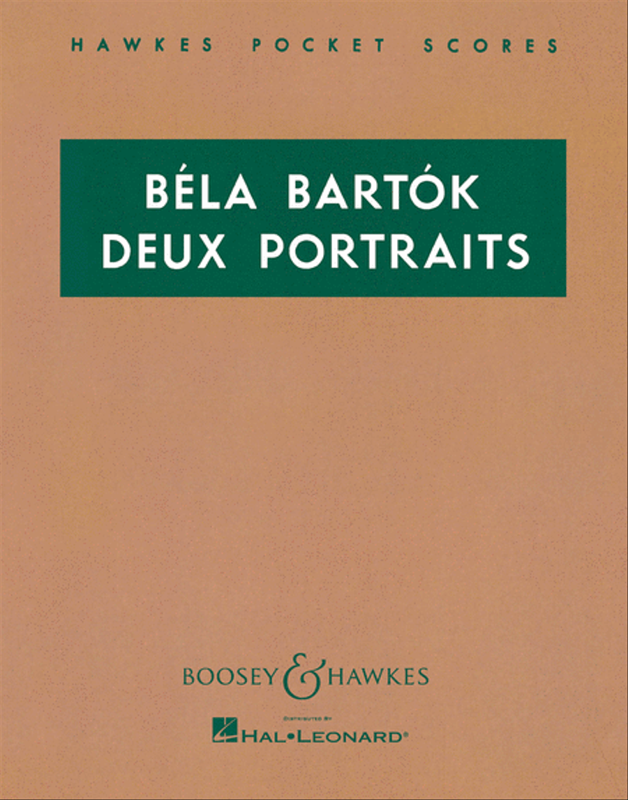 Two Portraits, Op. 5 Orchestra scores gallery preview page 1