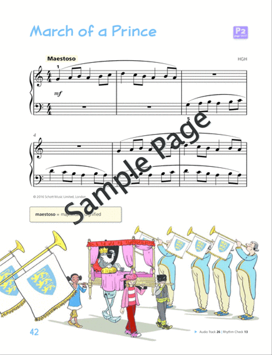 Piano Junior: Lesson Book 2 Piano Method scores gallery preview page 43