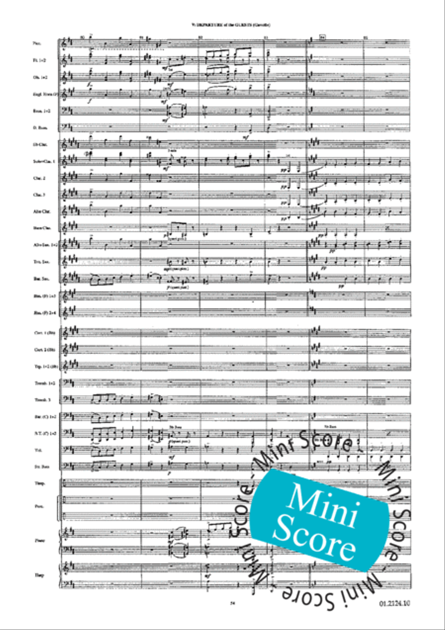 Romeo and Juliet Romeo and Juliet Concert Band scores gallery preview page 58