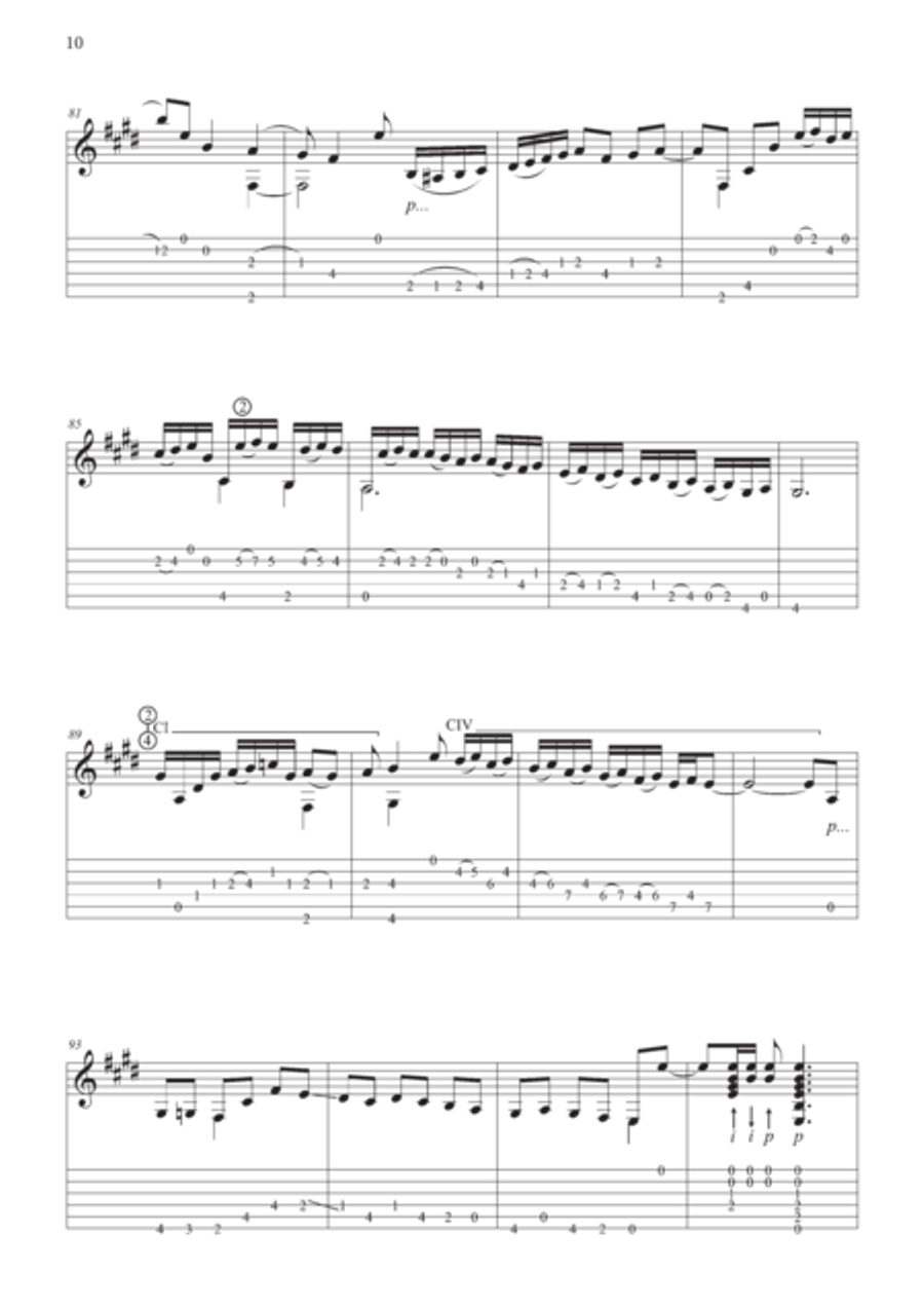 Libro de Partituras de Guitarra Flamenca Score scores gallery preview page 7