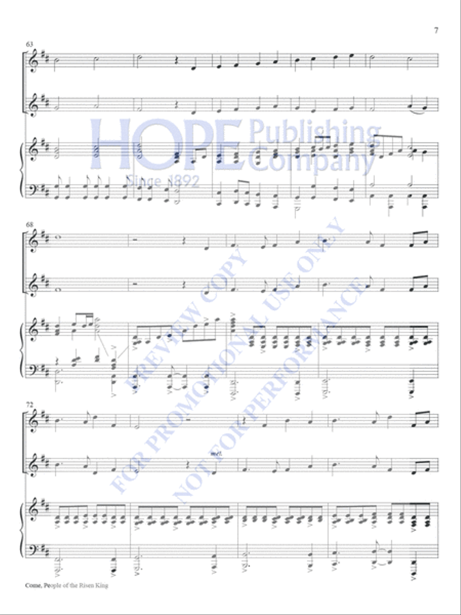 Today's Hymns and Songs 2 Instruments, Vol. 2 Book and CD Piano Accompaniment scores gallery preview page 10