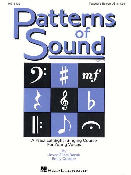 Patterns of Sound (Vol.II) (A Practical Sight-Singing Course)