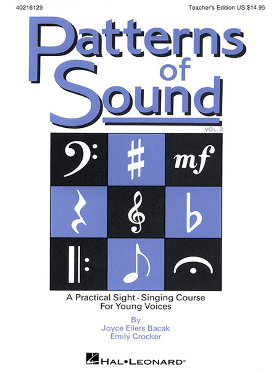 Patterns of Sound – Vol. II Choir scores gallery preview page 1