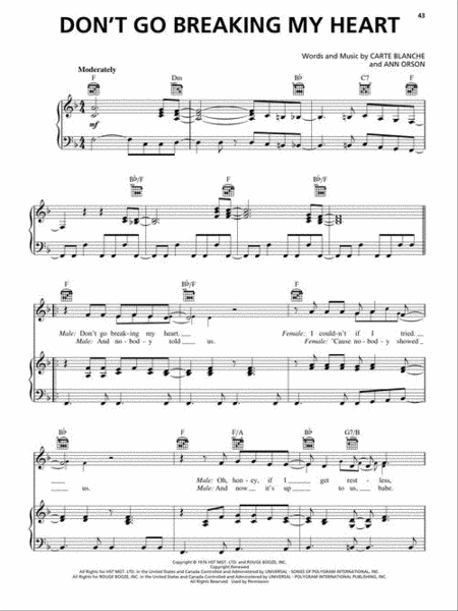 Elton John - Greatest Hits, 2nd Edition Piano, Vocal, Guitar scores gallery preview page 6