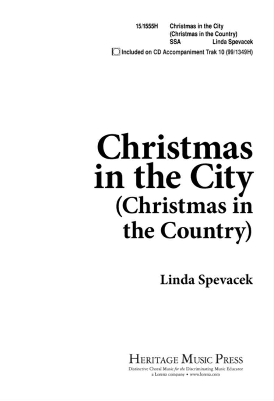 Christmas in the City SSA scores gallery preview page 1