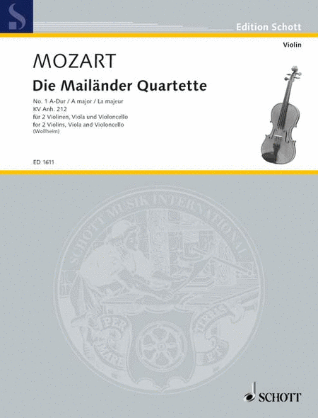Mozart Strqu A Major Parts