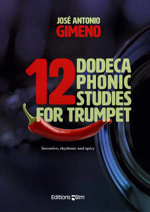 Book cover for 12 Dodecaphonic Studies