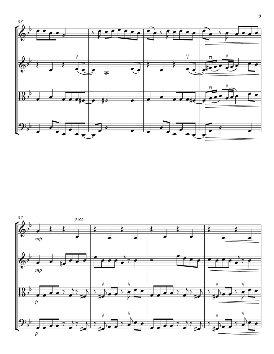Havana String Quartet scores gallery preview page 5