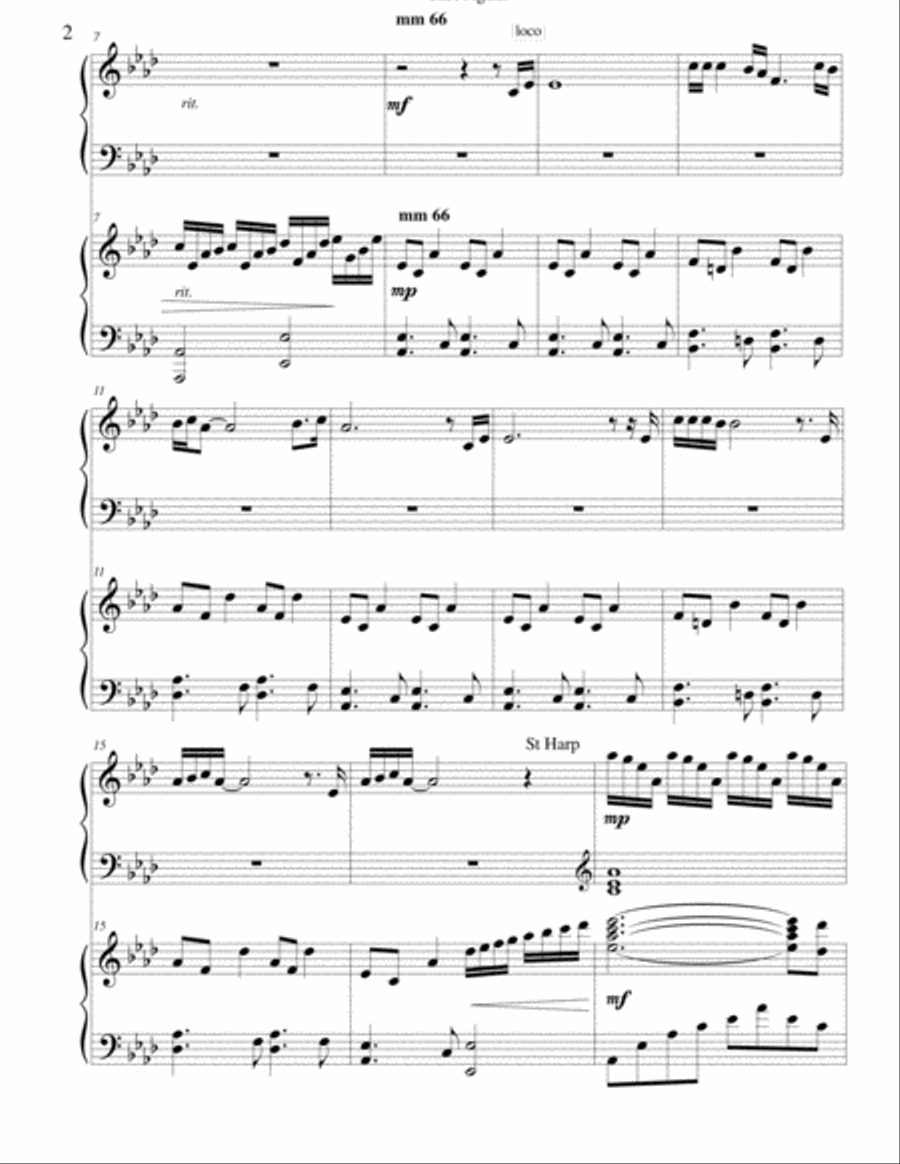 Rise Again Piano scores gallery preview page 2