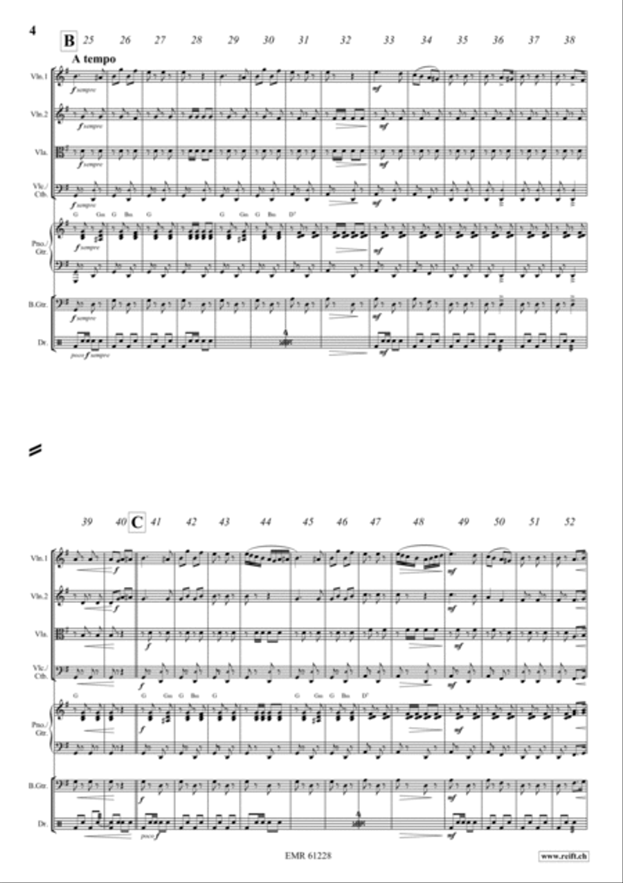Berliner Luft String Quartet scores gallery preview page 4