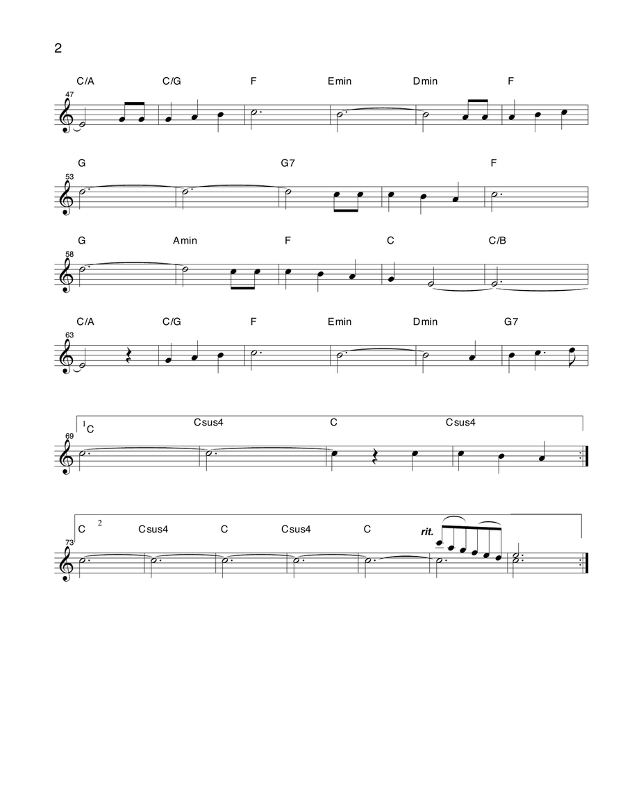 Annie's Song String Quartet scores gallery preview page 2
