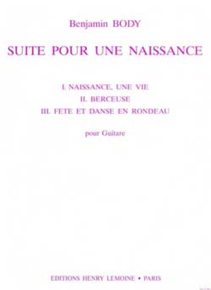 Book cover for Suite Pour Une Naissance