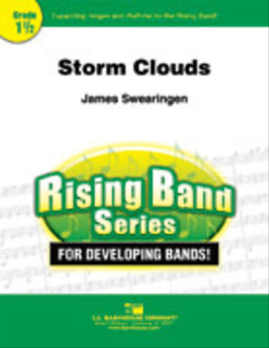 Storm Clouds Concert Band scores gallery preview page 1