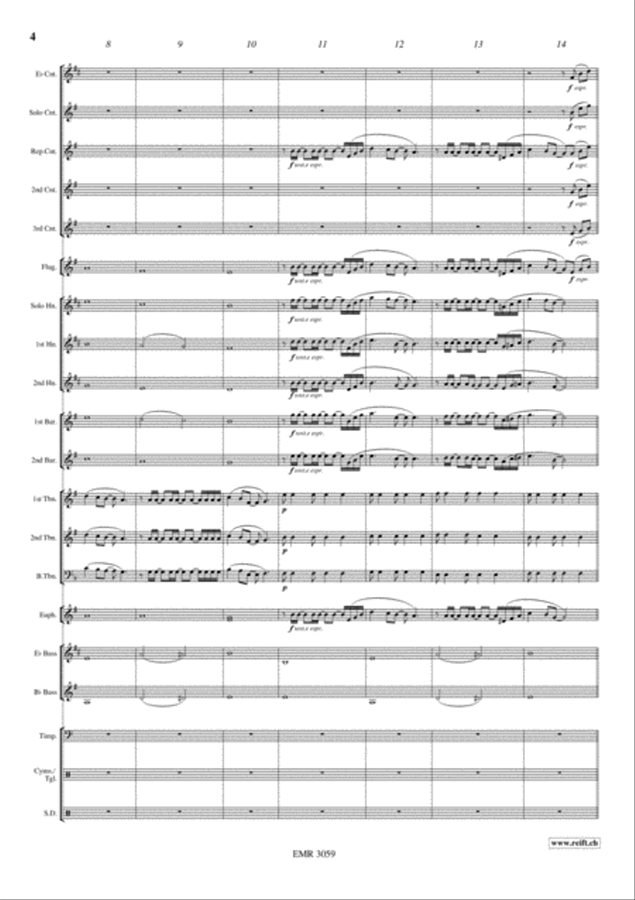 Caruso Brass Band scores gallery preview page 5