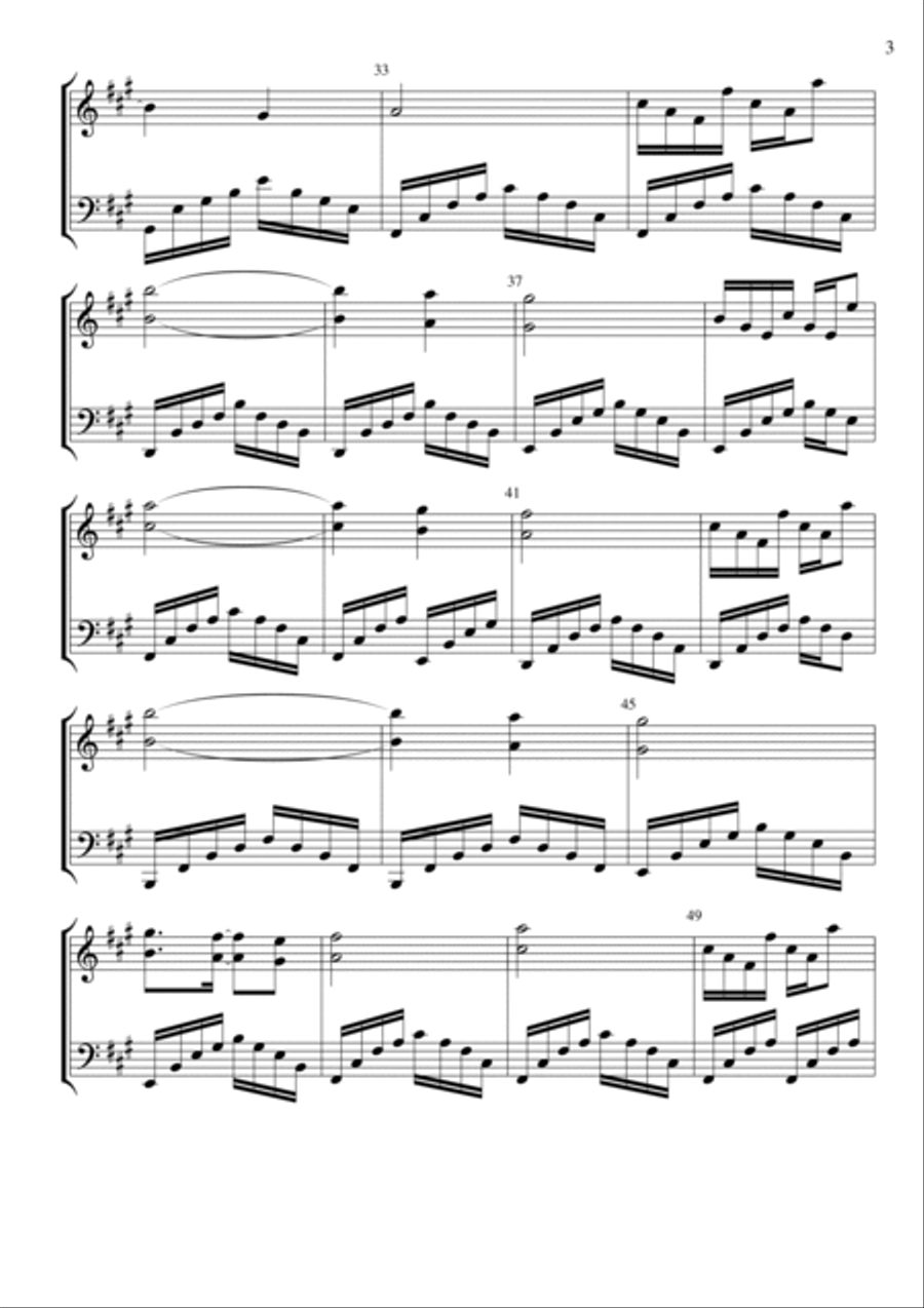 Now We Are Free Piano Solo scores gallery preview page 3