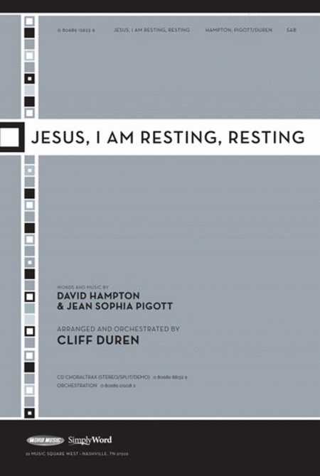 Jesus, I Am Resting, Resting - CD ChoralTrax