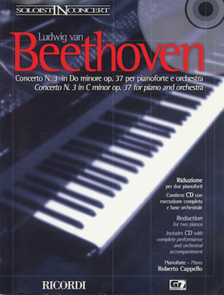 Book cover for Piano Concerto No. 3 in C Minor, Op. 37