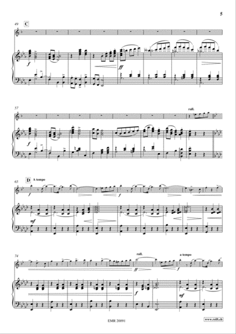 Starlight Tenor Saxophone scores gallery preview page 5