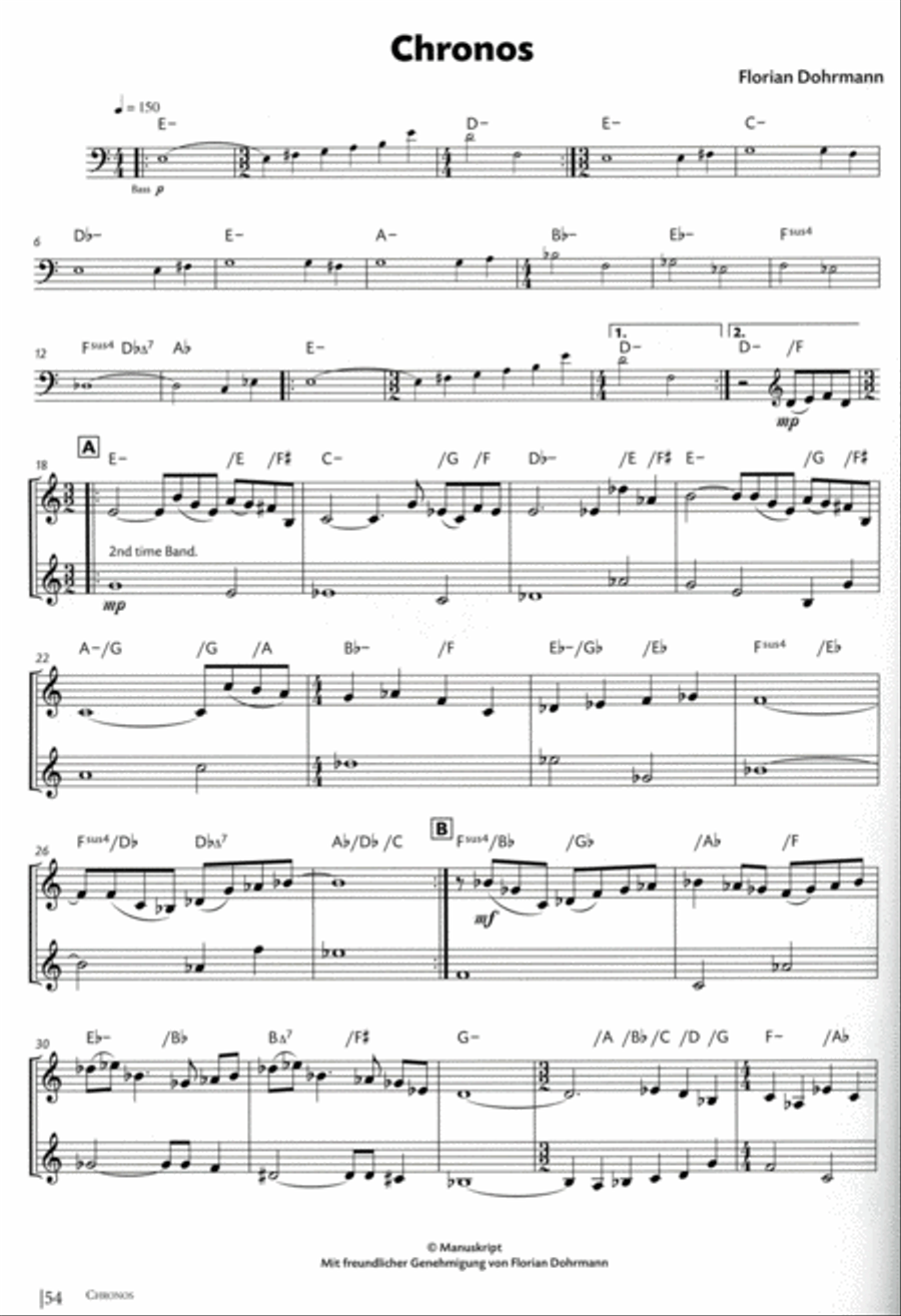 Chronos Small Ensemble scores gallery preview page 6