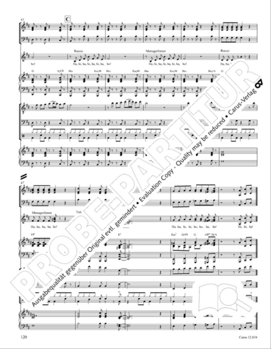 Schockorange Choir scores gallery preview page 121
