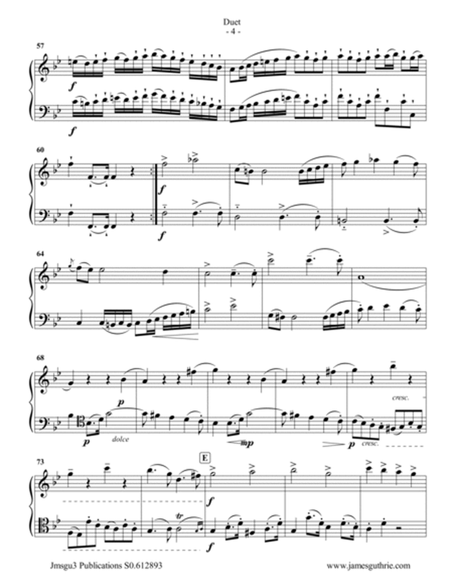 Beethoven: Duet WoO 27 No. 3 for Violin & Cello image number null