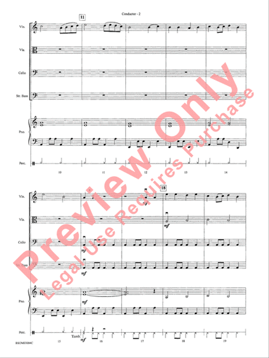 Patapan String Orchestra scores gallery preview page 4