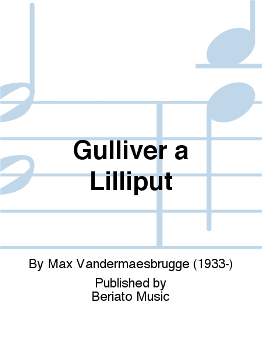 Gulliver à Lilliput Gulliver à Lilliput Piano Solo scores gallery preview page 1