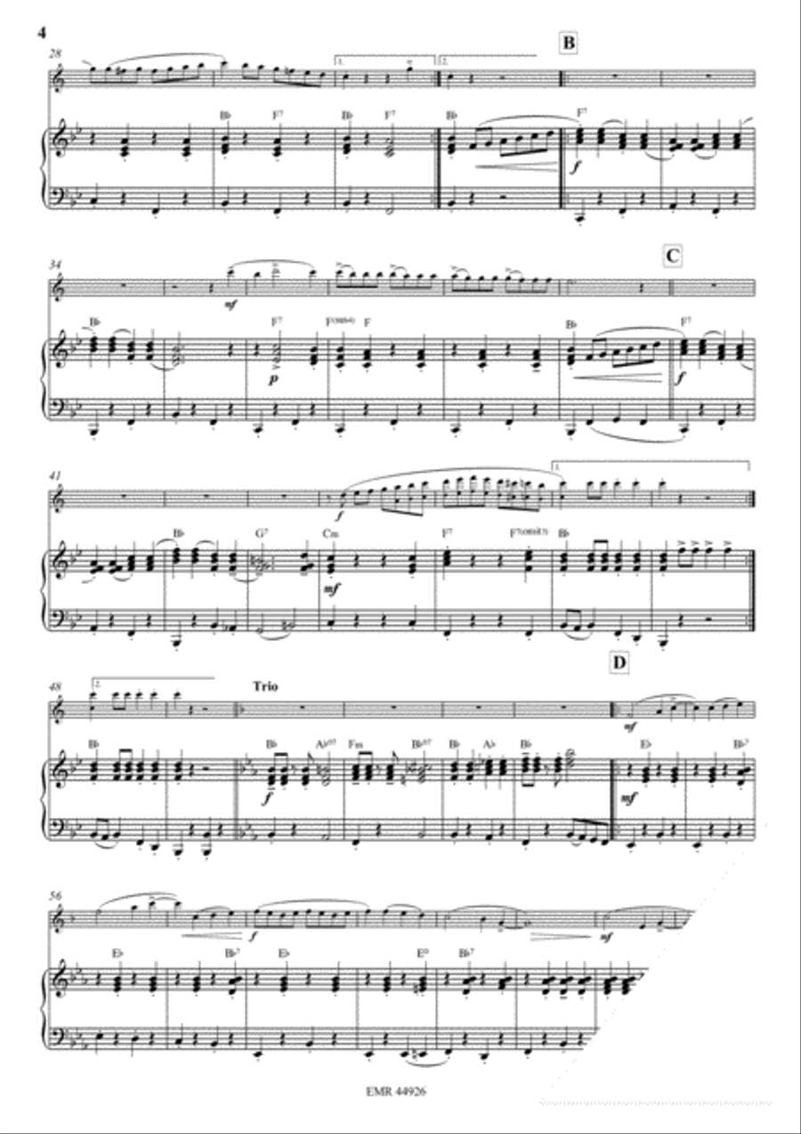 Mountain Parade Soprano Saxophone scores gallery preview page 5