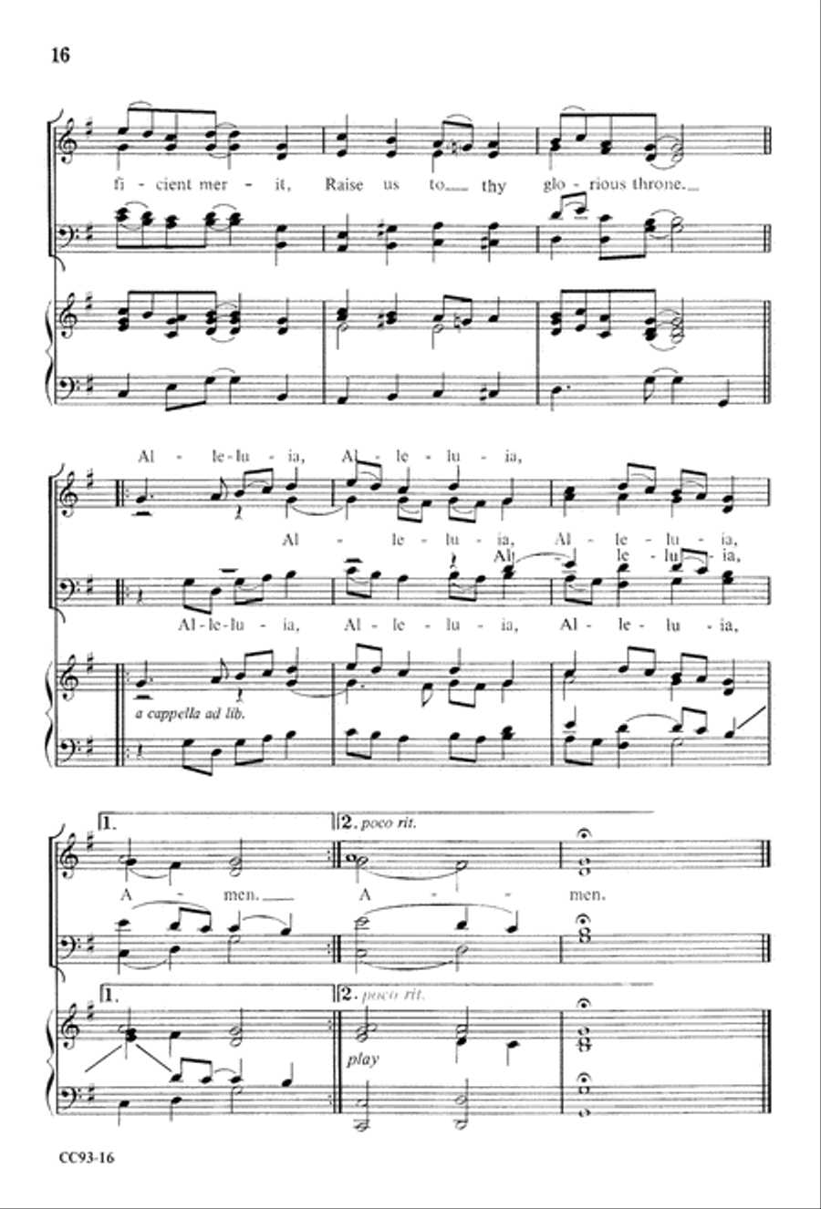 Jesus Is Born Jesus Is Born 4-Part scores gallery preview page 18