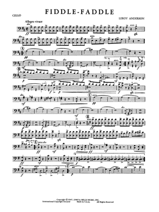 Fiddle-Faddle: Cello