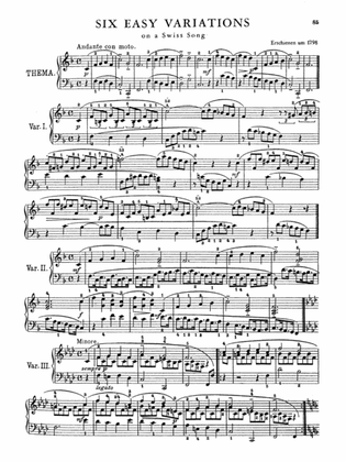 Beethoven: Variations (Volume II)