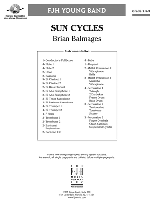 Sun Cycles: Score