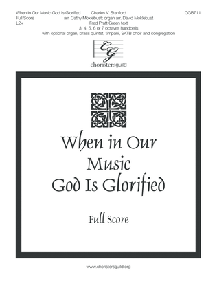 Book cover for When in Our Music God Is Glorified - Full Score