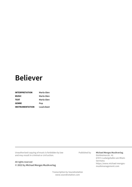 Believer image number null