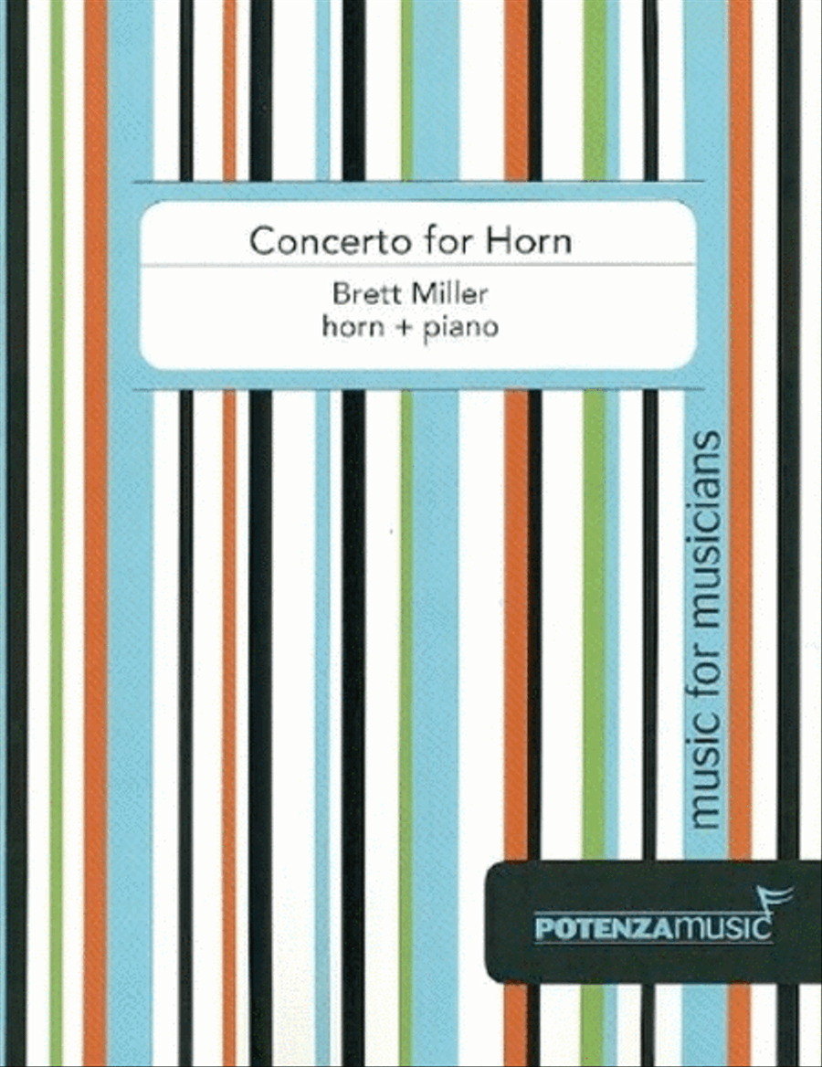 Concerto for Horn and Piano Piano Accompaniment scores gallery preview page 1