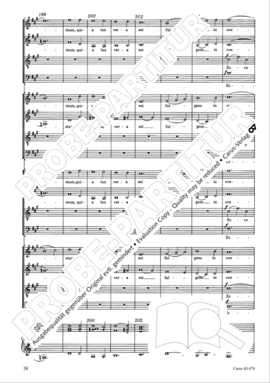 Hora est 4-Part scores gallery preview page 39