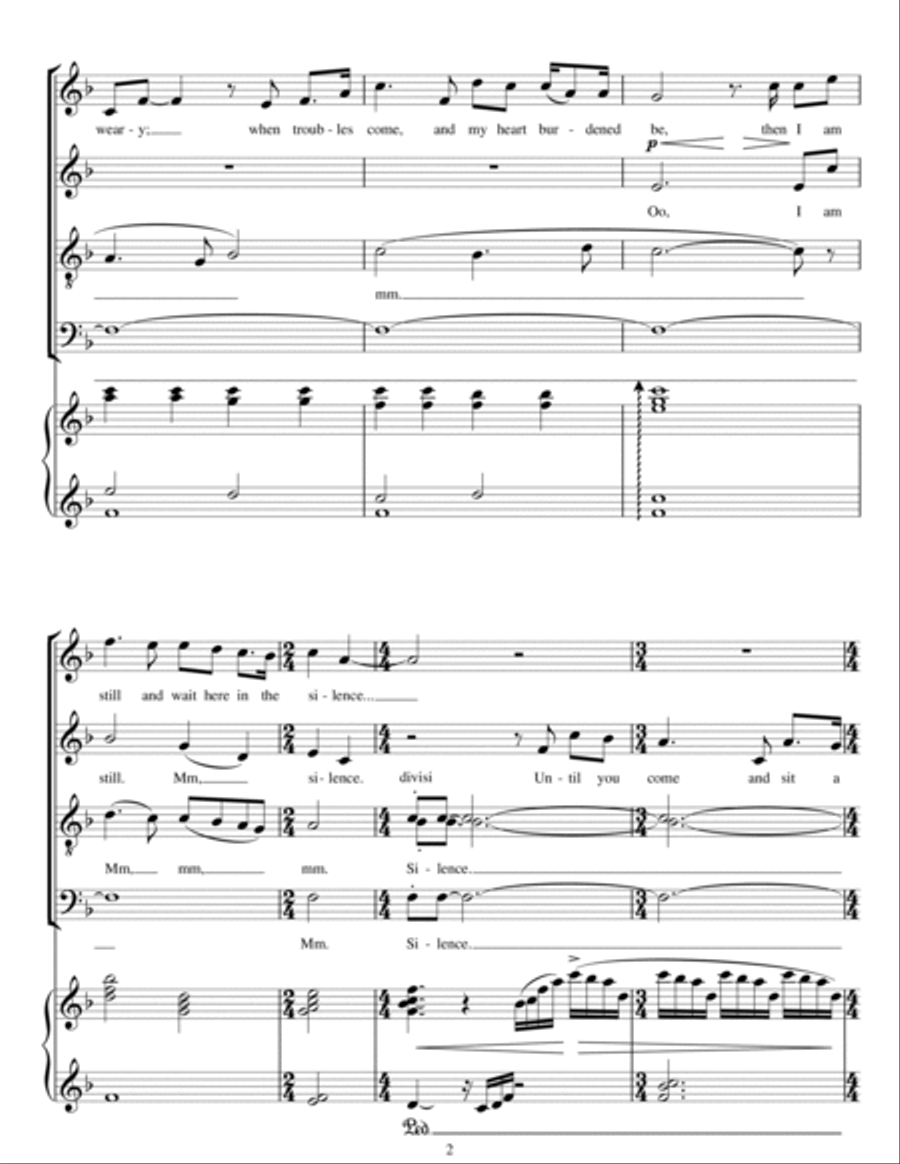 You Raise Me Up You Raise Me Up 4-Part scores gallery preview page 2