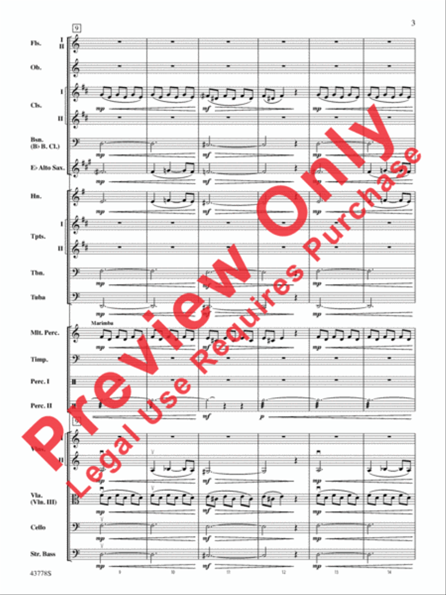 Godzilla Full Orchestra scores gallery preview page 23