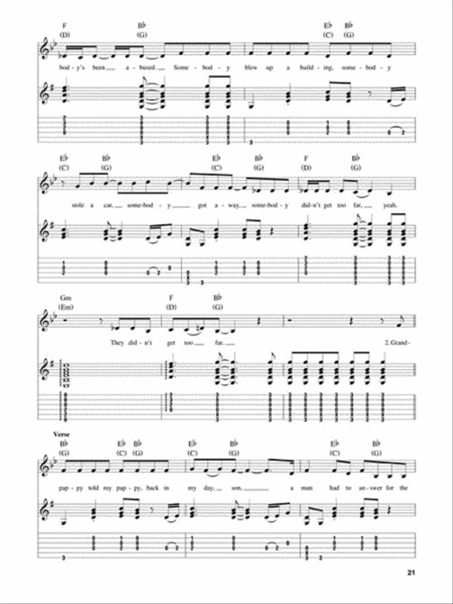 Country Hits - 2nd Edition Electric Guitar scores gallery preview page 6