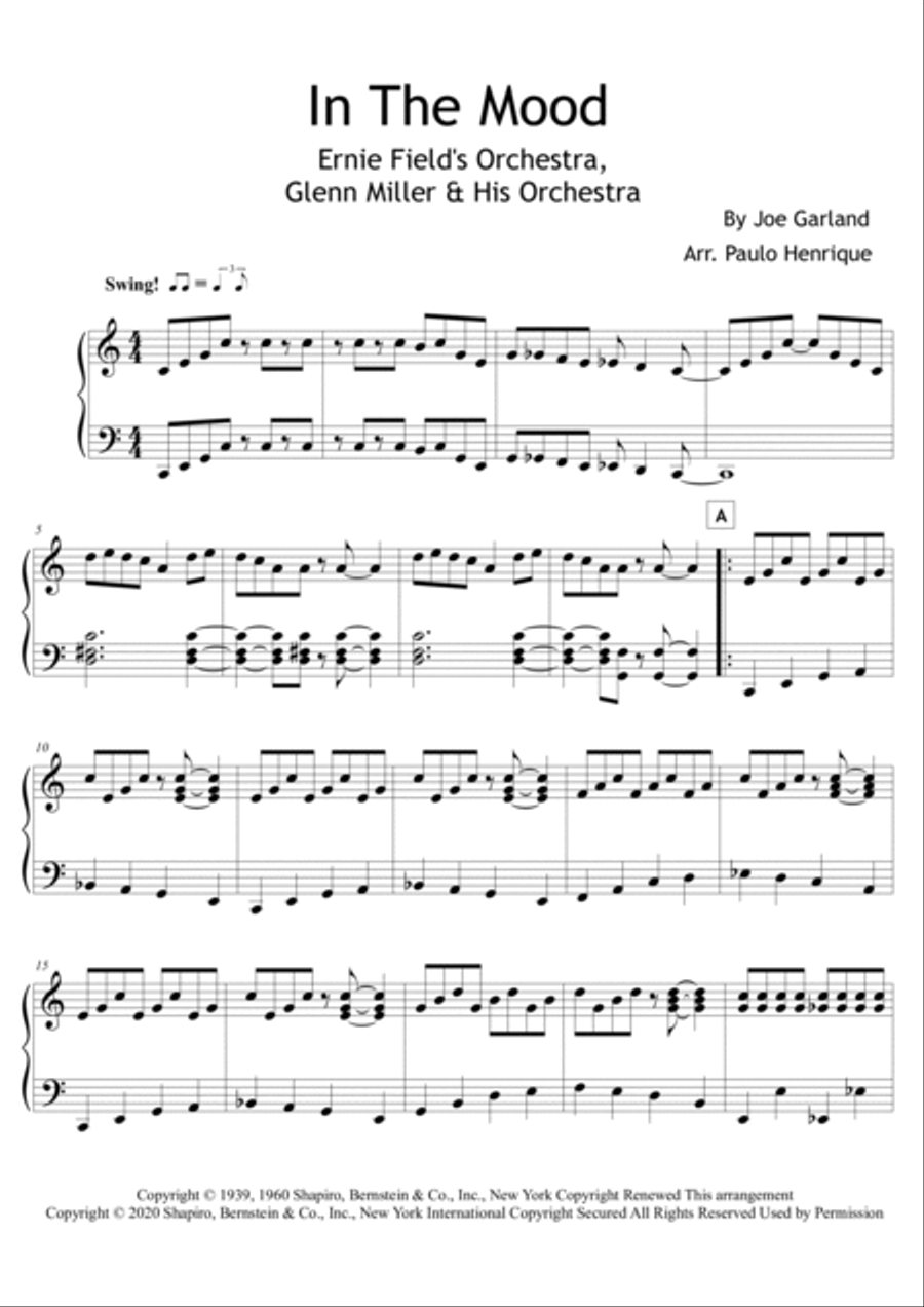 In The Mood In The Mood Piano Method scores gallery preview page 2