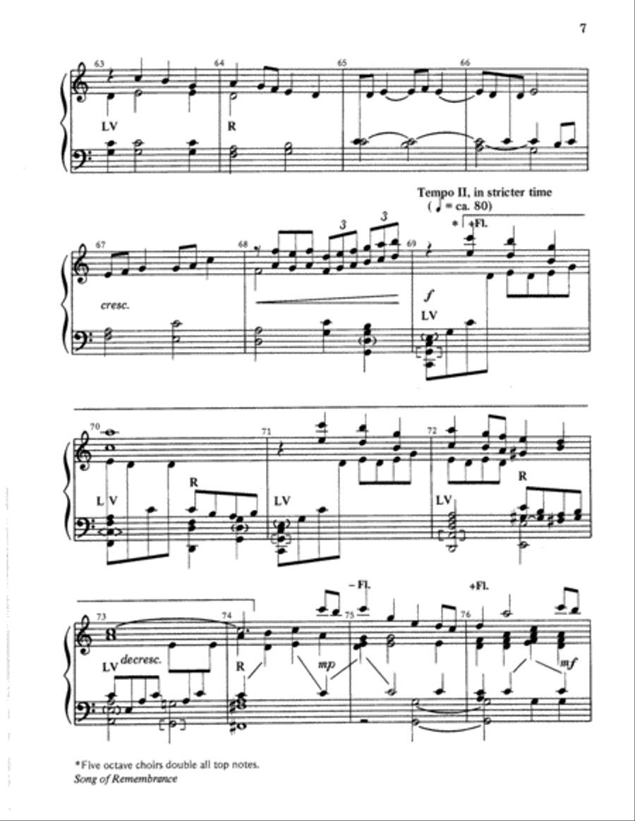 Song of Remembrance Song of Remembrance 5-Octaves scores gallery preview page 7