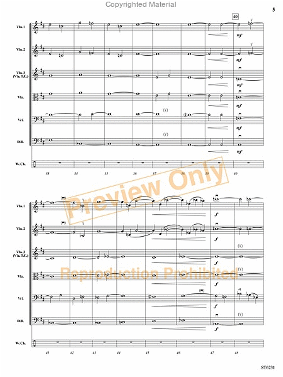 What Dreams May Come String Orchestra scores gallery preview page 4
