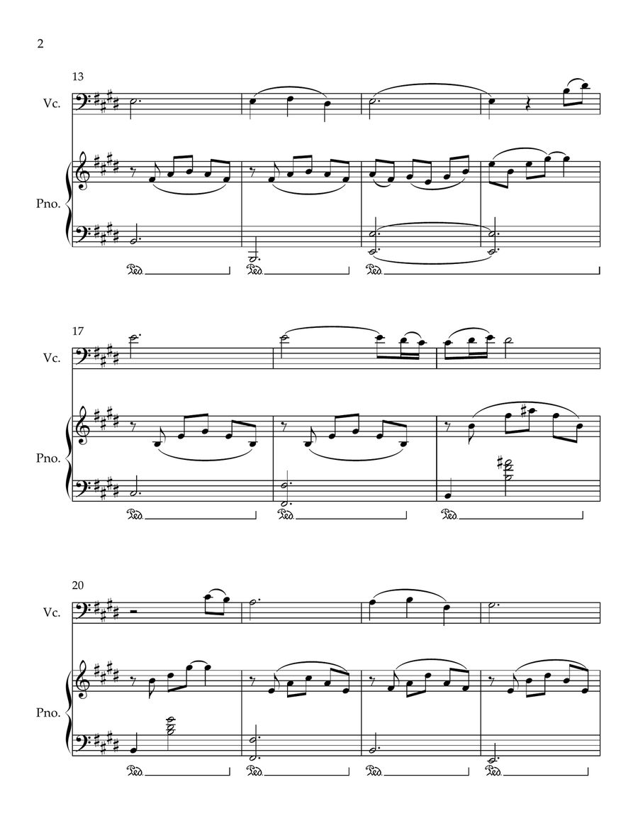 Cavatina Cavatina Piano scores gallery preview page 2