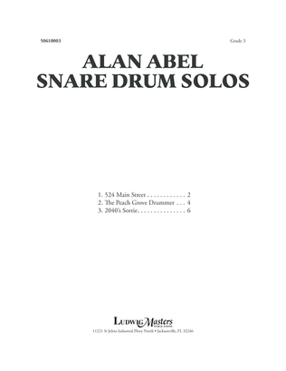 Alan Abel Snare Drum Solos