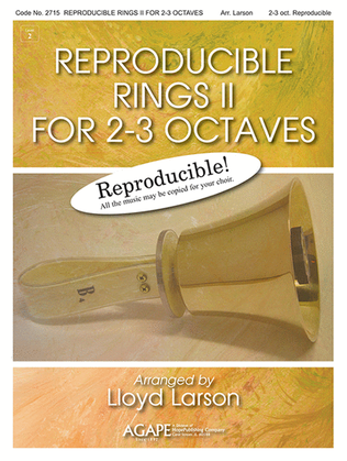 Book cover for Reproducible Rings for 2-3 Octaves, Vol. 2